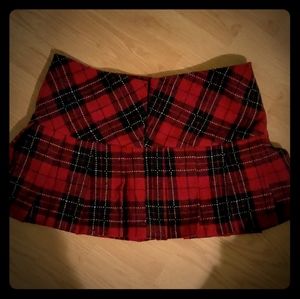 Plaid skirt